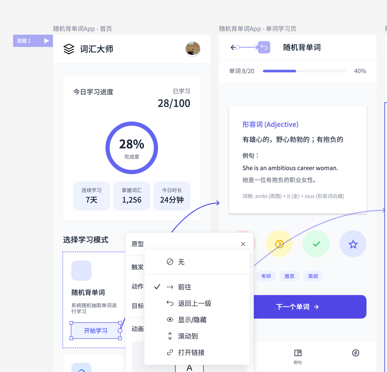 页面跳转配置